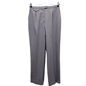 Koret Pants Womens Gray Ultra High Rise Pleated Front Size 14 16 Vintage 70s